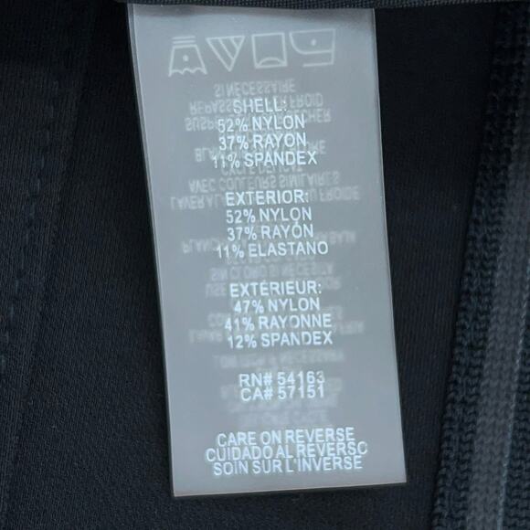 Karl Lagerfeld Womens Size 0 Logo Taping Compression Pant Stretch Black - Picture 10 of 13